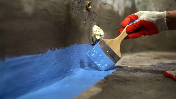 Commercial Emergency Waterproofing project at a Danville, IL business property by SJ Waterproofing Pros